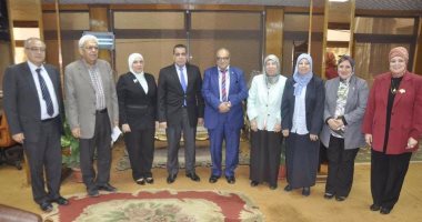 فريق القومية للإعتماد وجودة التعليم يزور جامعة قناة السويس