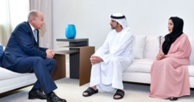 ولى عهد دبى يلتقى أحمد أبو الغيط على هامش أعمال منتدى الإعلام العربى