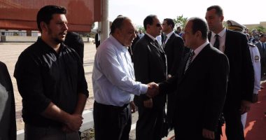 ننشر صور الجنازة العسكرية لشهداء حادث مدينة نصر بحضور وزير الداخلية