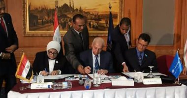 "الطفولة والأمومة" يوقع مذكرة تفاهم مع محافظة أسوان و "اليونيسف"  