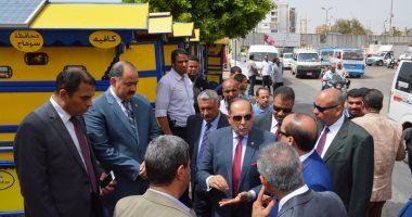 وصول دفعة جديدة من العربات الذكية بمحافظة سوهاج