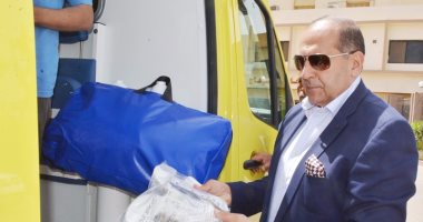 محافظ سوهاج يتفقد وصول سيارت جديدة لمرفق الإسعاف وميدان العروسة