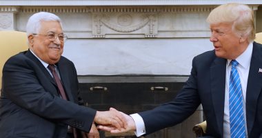 بالصور.. ترامب لعباس: أتمنى فى حدوث شىء استثنائى بين فلسطين وإسرائيل