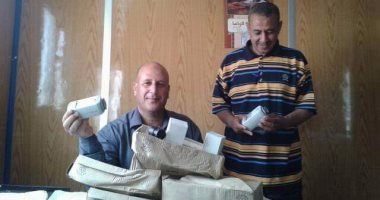 بالصور.. جمارك سفاجا تحبط 10 محاولات لتهريب مستلزمات طبية مستعملة