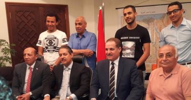 سفير مصر بالسعودية يستقبل منتخب الكاراتيه
