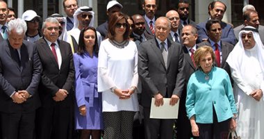 بالصور.. أحمد أبو الغيط: وقفتنا التضامنية مع الأسرى تعكس رفضنا الممارسات الإسرائيلية