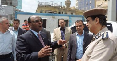بالصور.. مدير أمن الغربية يتفقد أقسام شرطة طنطا وقول أمنى بميدان الجمهورية