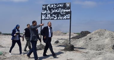 محافظ الإسكندرية : لن نسمح بالتعدى على أراضى أملاك الدولة وسنتصدى لها بكل حسم