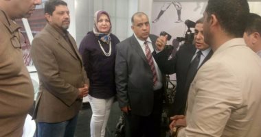 أسامة بهنسى يتفقد أستوديو النيل للرياضة قبل أيام من افتتاحه