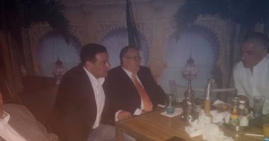 بالصور.. مجلس الجبلاية فى الماريوت لحضور حفل تكريم  رئيس "كاف"