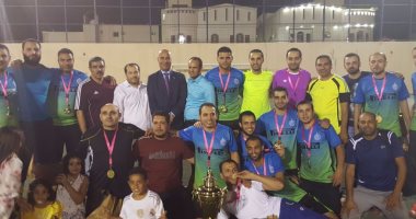 اختتام بطولة كرة القدم لأبناء الجالية المصرية بالسعودية