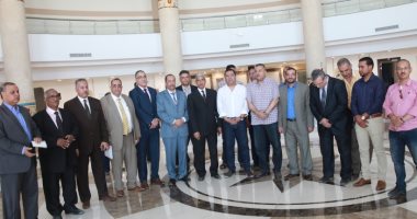 بالصور.. وفد من الأعلى للجامعات يتفقد مبنى كلية الطب بالأقصر 