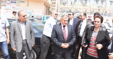 محافظ البحيرة تتفقد أعمال تطوير مدخل مدينة دمنهور