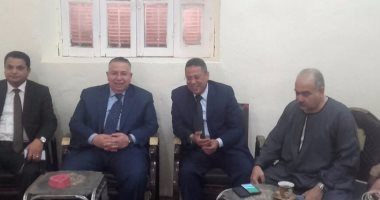 بالصور.. أمن الجيزة يصلح بين عائلتى العبدنا والمراكبية فى العياط