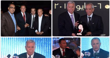 نجوم الرياضة فى حفل "الكاف" بمنح حسن حمدى وسام الاستحقاق