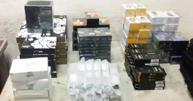 جمارك الدخيلة تحبط محاولة تهريب كمية من الشيش الإلكترونية ومستلزماتها 