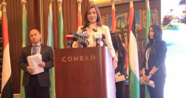 وزيرة الهجرة تشيد بمؤتمر الأكاديمية العربية للنقل البحرى