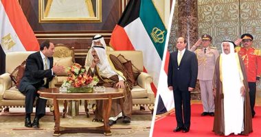 سفير مصر بالكويت يكشف تفاصيل زيارة السيسى.. "القونى": الرئيس يبحث مع "الصباح" عدد من القضايا الإقليمية..الكويت تقدم الدعم الكامل لمصر في مواجهة الإرهاب..ووقفت إلى جانب خيارات الشعب المصرى ومطالبه بتحقيق التنمية