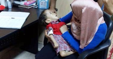 وزارة التضامن تودع الطفل محمود فى دار لرعاية الأيتام المعاقين