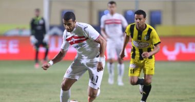 بالصور.. بعد 60 دقيقة.. الزمالك يحافظ على تقدمه أمام المقاولون
