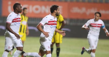 بالفيديو والصور.. رفعت يتقدم للزمالك على المقاولون فى الدقيقة 28