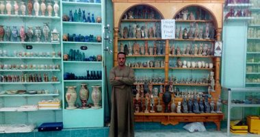 بالصور.. "صناعة الألباستر" فن توارثته الأجيال من القدماء المصريين بالأقصر