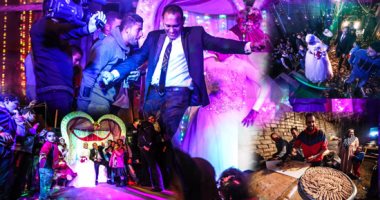 بالفيديو.. أفراح قرى مصر "أكل ومغنى وليالى حلوة".. "اليوم السابع" فى فرح نورهان ابنة قرية حمور بالبحيرة.. تكاليف جهاز البنت لا تقل عن 200 ألف جنيه وموائد الفرح تمتد من الحنة وحتى السبوع