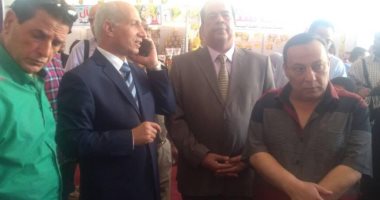 مساعدا وزير الداخلية يتفقدان معرض أهلاً رمضان بكفر الشيخ
