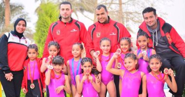 جمباز الأهلي يحصد 26 ميدالية في بطولة الجمهورية