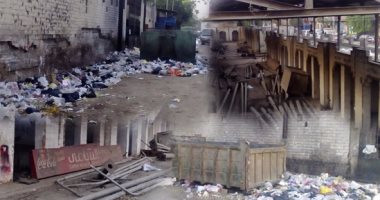 بالصور.. السوق الحضارى للباعة الجائلين بالجيزة "مش حضارى".. هجره الباعة منذ 5 سنوات وتحول لمقلب قمامة ووكر لتعاطى المخدرات.. رئيس الحى: نستغله كمخزن.. ونائب المحافظ: تأجيره لشخص واحد إهدار للمال العام