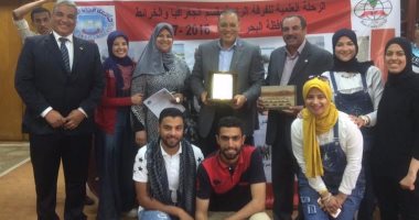 رئيس جامعة قناة السويس يستقبل أعضاء الرحلة العلمية لقسم الجغرافيا
