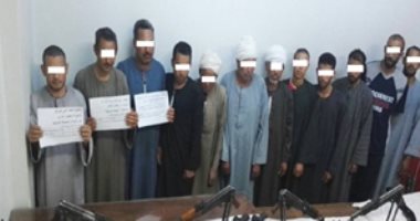 الداخلية تواصل اقتحام البؤر الإجرامية بالصعيد وتضبط 62 قطعة سلاح نارى