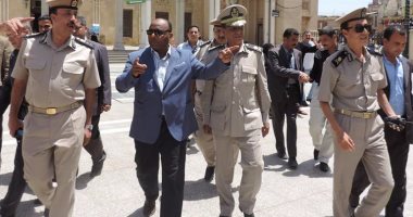 مدير أمن الغربية يتفقد كمين دفرة الحدودى وخدمات تأمين المسجد الأحمدى بطنطا