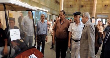 بالصور.. مساعد وزير الداخلية: استنفار القوات بالمترو والسكة الحديد 
