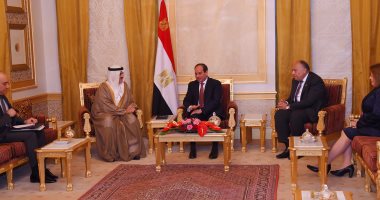 السيسى يؤكد لرئيس "النواب البحرينى" التزام مصر بالحفاظ على أمن الخليج