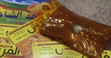 ضبط 36 طن دقيق ومكرونة وعسل وكميات كبيرة من قمر الدين دون مستندات بالقليوبية