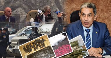 سقوط 10 تجار مخدرات بحوزتهم كمية من الأقراص و3 كيلو حشيش ونصف كيلو هيروين