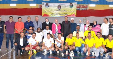رئيس جامعة دمنهور. يشهد ختام  المهرجان الرياضي الثقافي الثالث للعاملين 