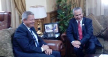 بالصور.. وزير الرياضة يستقبل رئيس الاتحاد الدولى للفروسية