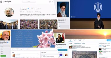 حلال لنا حرام على غيرنا.. قادة إيران يستخدمون تويتر وفيسبوك وإنستجرام ويحجبونها عن المجتمع.. روحانى الأبرز على منصات التواصل الاجتماعية.. ويستغلها للترويج لحملته الانتخابية