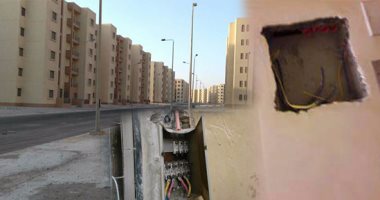 بالصور.. اللصوص يسرقون أحلام مستحقى المرحلة الثالثة بمشروع إسكان الشباب بالجيزة.. الحاجزون: سرقة أسلاك الكهرباء والأبواب.. و"مفيش خدمات والمحافظة مش سائلة فينا".. جهاز أكتوبر: قمنا بتوصيل كافة المرافق الرئيسة 