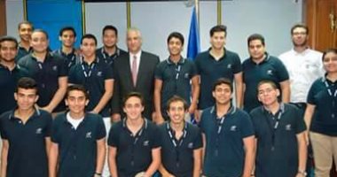 بالصور.. مصر للطيران تستضيف طلاب مدرسة "سانت فاتيما"