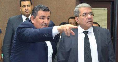 وزير المالية يزور مدينة الإنتاج الإعلامى ويشيد بفرص الاستثمار بها