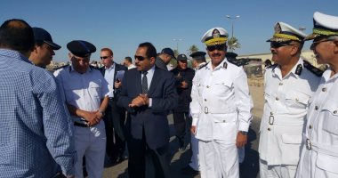 مدير أمن الاسكندرية يتفقد تأمينات مباراة الزمالك وكابس يونايتد 