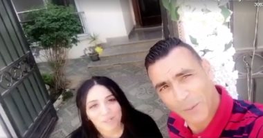 أول ظهور لعصام الحضرى مع منظمة خطوبة ابنته شدوى 