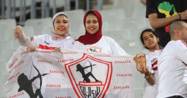 بالصور.. وايت نايتس يظهر فى مباراة الزمالك وكابس يونايتد