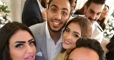 شاهد صور جديدة من حفل خطوبة كهربا وشدوى الحضرى