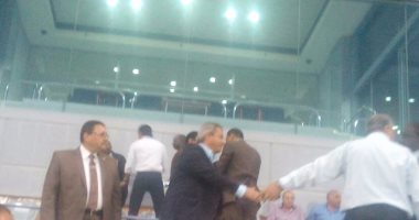 وزير الرياضة يحضر مباراة الأهلى وزاناكو