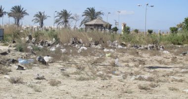 بالصور.. الحديقة الدولية بالضواحى تتحول لـ"خرابة".. ورئيس الحى: نعيد تطويرها