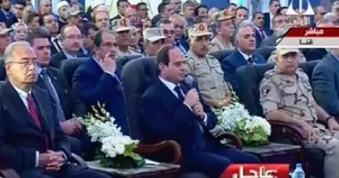 السيسى يأمر بتشكيل لجنة من الرقابة والأمن والجيش لاستعادة أراضى الدولة